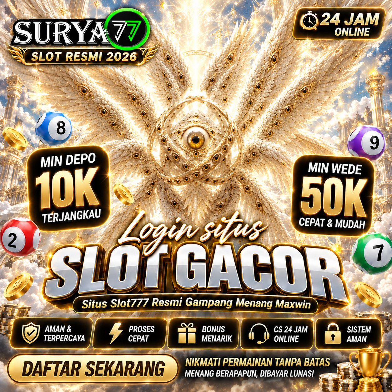 SURYA77 ༊࿐ Gerbang Menuju Akses Situs Slot777 & Slot Gacor Malam Ini Gampang Maxwin